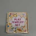 36pcs Princess Play Jewelry Set for Little Girls Ages 4-6, Kids Costume Dress Up Jewelry Necklace Bracelet Rings for Toddlers, Children's Princess Birthday Party Favors Gift 3-5 4 5 6 7 8 Year Old Girl