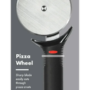 OXO Softworks Stainless Steel 3.5-inch Pizza Cutter Wheel, Black, Pack of 2