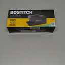 Bostitch Office Portable Electric Stapler, 20 Sheets, AC or Battery Powered, Black (MDS20-BLK)