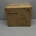 Juicer Machine, 800W Centrifugal Juicer Extractor with Wide Mouth 3 Feed Chute for Fruit Vegetable, Easy to Clean, Stainless Steel, BPA-free (Metallic Red)