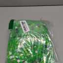 Tegeme 2000 Pieces Pom Poms 1 cm Assorted Pompoms and Crafts Fuzzy Balls for Thanksgiving Christmas Winter DIY Arts and Craft Making Decorations(Green Series)