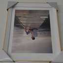 Malden International Designs 2384-80 White Beveled Edge, 8x10 with mat/ 9x11 Without The mat