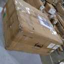 ykolupty H158 Modern Chandelier 12 Rings Black Chandelier Lighting Fixture High Ceiling Chandelier Suitable for Living Room Staircase Villa (Crystal Rectangle Black)