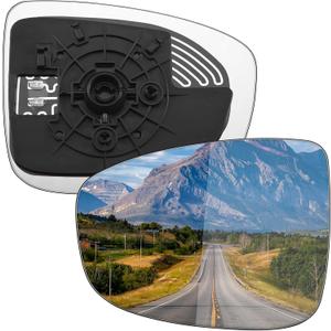 Driver Side Mirror Replacement for Mazda CX-5 2013 2014 - Left Side Mirror Glass, Rear View Mirrors Glass with Power Heated
