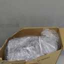 Massaging Heating Pad for Neck and Shoulders and Back, 24" x 35" Large Electric Heating Pad for Back Pain Relief with 3 Heat Levels, 4 Massage Settings, 2H Auto Shut-Off, 2 Massage Motors,Grey