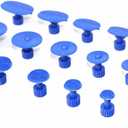 19pcs Auto Body Paintless Dent Removal Repair Tool Kits Glue Puller Smile Dent Lifter with Pro Glue Puller Tabs