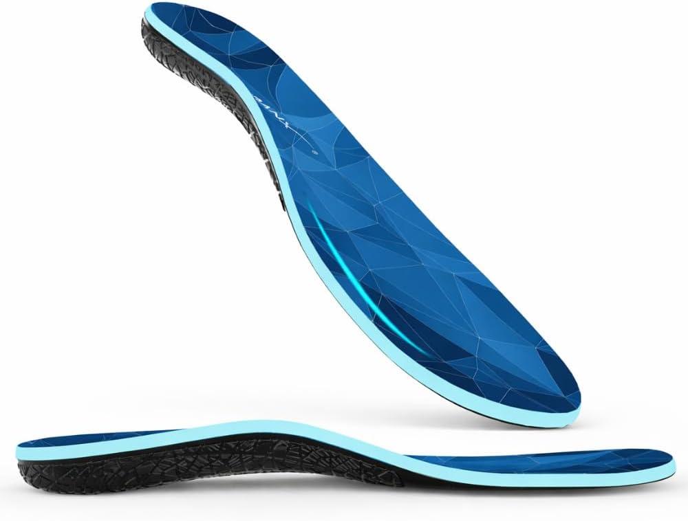 NASA Grade Plantar Fasciitis Insoles – High Arch Support Insoles Men Women - Shoe Insoles for Plantar Fasciitis Relief - Absorb Shock & Relieve Flat Foot Pain - Orthotics Inserts for Work & Standing (L (Men 11-12.5/Women 12-13.5)