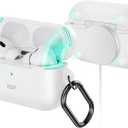 ESR for AirPods Pro 2nd Generation Case (HaloLock), Compatible with Airpods Pro Case 2nd/1st Gen (2023/2022/2019), Compatible with MagSafe, Magnetic Lid Lock, Full Drop Protection,White