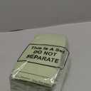 JMU Dental Bibs 250pack, Disposable Tattoo Bibs 3-Ply, Waterproof Tray Covers, 13" x 18", Green