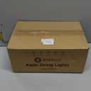 Brightown Outdoor String Lights, 200FT 100+2 G40 Bulbs Shatterproof Patio Lights, IP65 Waterproof Dimmable Hanging Connectable Globe LED Outdoor Lights for Backyard, Bistro, Porch, Deck, Balcony (Black)