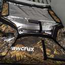 Weatherproof Heated Cat House for Outdoor in Winter, Heated Cat Bed Kitty Shelter with Cat Heating Pad, Insulated & Safe Escape Door, Warm House for Outside Stray Cat(Leaf Color, 17.7"x25.5"x17.9")