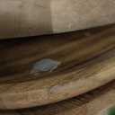 NIRMAN Acacia Wood Dinner Plates Set of 4 for Dishes Snack, Dessert Natural Wood Plates Serving Dinnerware Plate for Dinner (8" x 8" x 0.75")