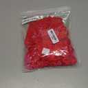 Lilosy Sexy Bow Feather Floral Lace Sheer Underwire Push Up Garter Lingerie Set (XX-Large, Red)