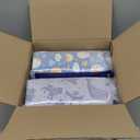 The Honest Company Comfort Dry Disposable Overnight Diapers for Sensitive Skin, Hypoallergenic, Baby Cozy Cloud and Star Signs Design Club Box Size 5 (27 lbs) 40 Count