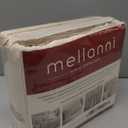 Mellanni Extra Deep Queen Sheets - 4 PC Iconic Collection Bedding - Hotel Luxury, Ultra Soft, Cooling Bed Sheets - Wrinkle, Fade, Stain Resistant (Queen, Beige)