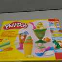 Play Doh Kitchen Creations Ice Cream Party Set with 22 Tools & 6 Colors, 2-Ounce Cans, Back to School Classroom Supplies, Preschool Toys, Ages +3 