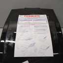 MAXXAIR FANMATE 00-955002 Fan/Vent Cover with EZ Clip Hardware, Constant Airflow, Super Tough, Black