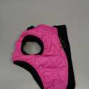 SCENEREAL Dog Winter Coat - Warm Puppy Jacket with Built-in Harness, Waterproof, Fleece Puffer Vest, Windproof Snow Clothes for Small to Medium Dogs (S(Chest 14")-Regular, #2 Rose-Gloss)