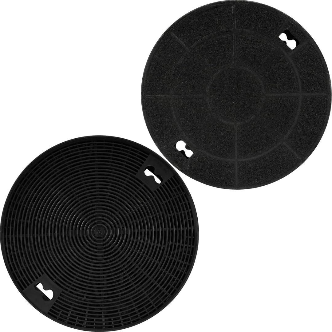 W10272068 Range Hood Charcoal Filter (2 Pack) 7.625 in Compatible with Whirlpool Kitchenaid Samsung Stove Hood, Kitchen Hood Filters Replace 1550120 81550120 AH2367296 EA2367296 PS2367296