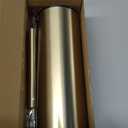 BGL Brushed Gold Toilet Brush and Holder, Stainless Steel Toilet Brushes for Bathroom with Holder