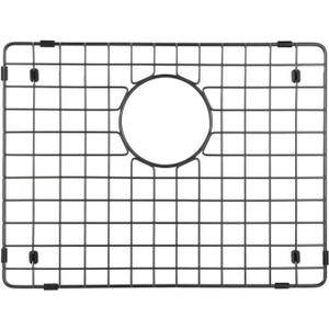 Starstar Sinks Protector Matte Black 304 Stainless Steel Kitchen Sink Bottom Grid, Rack (15 Length x 13 Width)