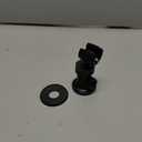 Delta Faucet U4985-BL-PK UniversalShoweringComponents Adjustable Wall Mount Elbow, Matte Black