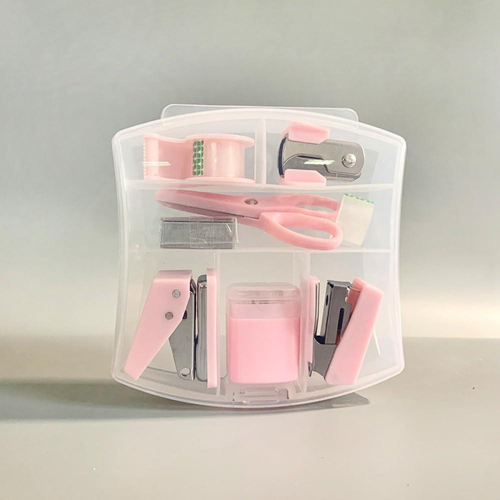 2 x  Mini Stapler, Stapler, Glue Machine, Multifunctional Set, Stationery, Scrapbooking, Tool Box, Office, School,