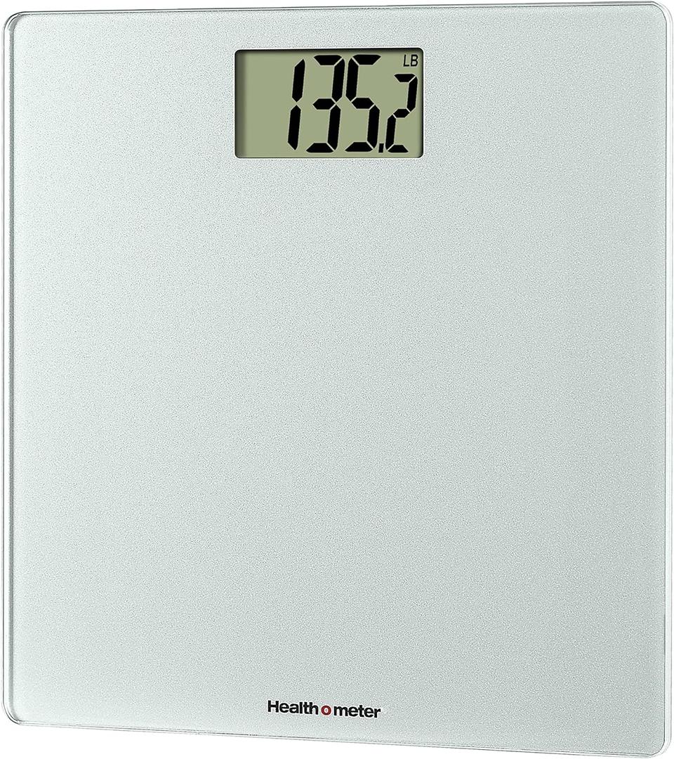 Health o Meter HDM171DQ 60 Glass Weight Tracking Scale, 4.15 Pound