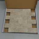 Art3d 10-Pack Peel and Stick Wall Tile for Backsplash, Stick on Stone Tile for Kitchen Bathroom Fireplace Vanitity in Stone Beige (11.3"x13.5")