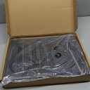 Adjustable Laptop Stand with 8 Angles - Dual Cushion Desk for Sofa, Bed, Car or Work Table by HUANUO (Black)