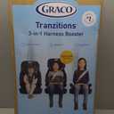 Graco Tranzitions 3-in-1 Harness Booster Car Seat, Forward Facing Car Seat, Highback, to Backless Booster, Proof, Manufacturing Date: 2026/02/06