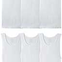 Fruit of the Loom Men's Sleeveless Tag Free Moisture Wicking Tank A-Shirt S 6 Pack