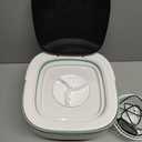 Portable Washing Machine - 16L Mini Foldable Washer with Spin Basket, Deep Cleaning for Small Clothes & 3 Cleaning Modes, Collapsible Laundry for Apartment, Dorm, Hotel, RV and Travel (Green)