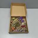 12/24 Pack Dried Flowers for Vase Various Mini Bouquet Dried Small Wildflowers Natural Real Flowers Bulk for Crafts DIY Wedding Decor (24, Forget Me Not)