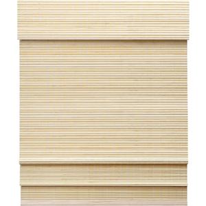 LazBlinds Cordless Bamboo Roman Shades, Privacy Window Treatment, Roll Up Bamboo Blinds for Windows, 45'' W x 60'' H