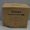 Cat Water Fountain Stainless Steel - 74oz/2.2L Corded Pet Water Dispenser Automatic Silent Cats Dispenser for Drinking Inside Indoor Metal Kitty Spout Fountain with 6 Filters & 6 Sponges