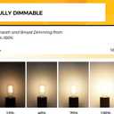 5 x Hizashi LED Edison Bulbs, 6W, Equivalent 60W, 3000K Soft White, Dimmable E26 LED Bulb, 95+ CRI 700 Lumens, ST19 Vintage Light Bulbs, Clear Glass, Pack of 6