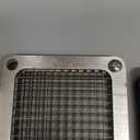 1/4Replacement Chopper Blade,Commercial Vegetable Chopper Dicer Stainless Steel Blade and Pusher Block for Fruit Cutting Machine Tomato onion French Fries Cutter
