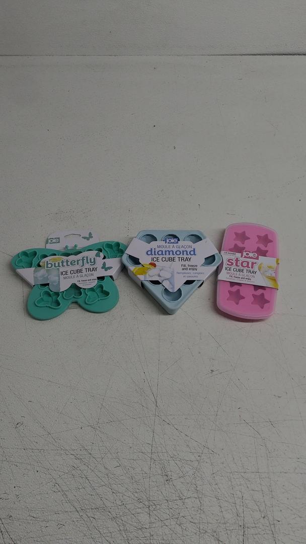 Joie Ice Cube Assortment, Pack Of 3  Joie Ice Cube Assortment, Pack Of 3