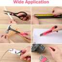 40PCS Tool Set, Small Tool Kit, General Household Tool Box for Home Repair, Ideal Gift Choice (Pink)