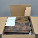 Kitstorack Laundry Basket Organizer, Laundry Hamper with Shelf & 2 Pull-Out Removable Bags, Dirty Clothes Hamper Organizer for Laundry Room Bathroom and Dorm, 2 x 11.8 gallons (44.5L) (Rustic Brown Black)