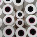 MUNBYN 2 1/4" inch x 50'ft Thermal Paper (50 Rolls), BPA Free Receipt Paper, 58mm Thermal Receipt Papers Fits All 58mm Thermal POS Printer, Square Terminal Credit Card Machines printers clearly