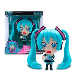 Just Toys LLC Hatsune Miku Collectible Figure (Knee Pose) and 
Hatsune Miku Collector Figure – 5″ Standing Pose PVC Statue with Collector Window Box