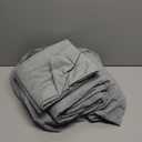 Utopia Bedding Queen Sheet Set - Jersey Knit Sheets 4 Piece – Cotton – Soft T-Shirt Stretchy Sheets (Heather Light Grey)