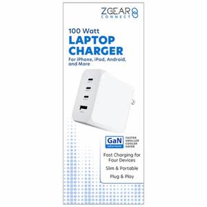 Zgear 100w Wall Charger 3 USB c / 1 USB A