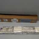 LazBlinds No Tools No Drill 1" Vinyl Mini Blinds, Cordless Blinds for Windows, Light Filtering Horizontal Window Blinds & Shades, 25" W x 64" H, Cream