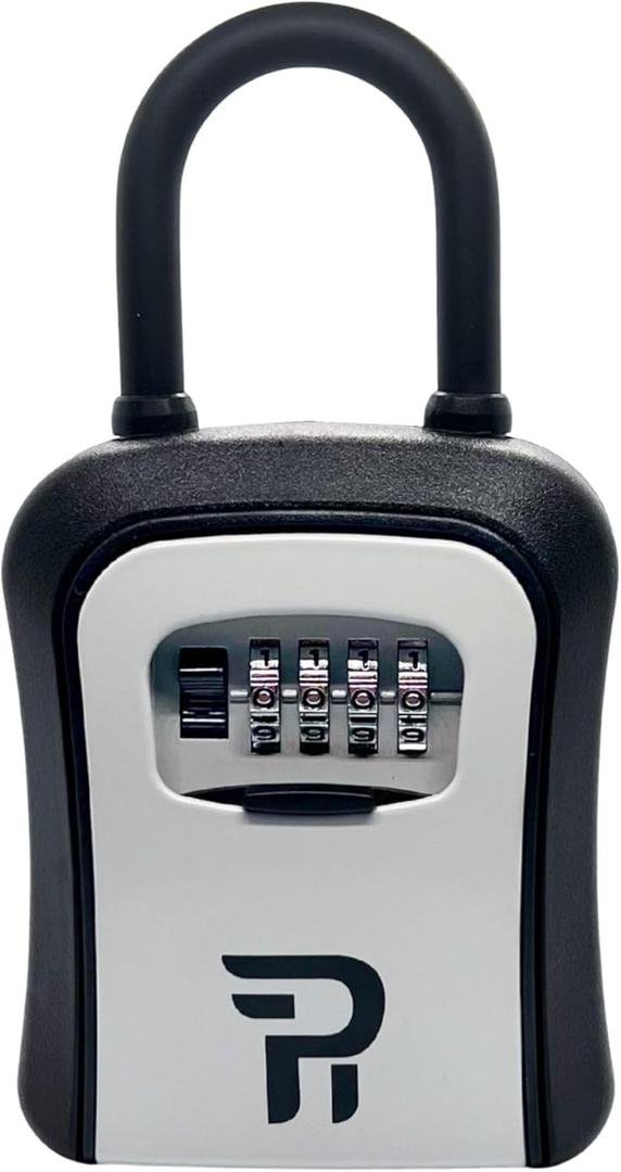 Key Lock Box for Outside - Realtor Lockbox for House Keys Outdoor - Combination Key Hiders to Hide a Key Safe Storage