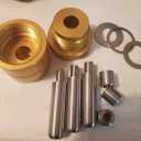Self Centering Coin Ring Punch Kit & Die Set | Coin Making Tool Spacer Set | Hole Punchs Coin Jewelry Making Tool Made in USA | Ring Punch & Die Sizes - 3/8inch, 7/16inch, 1/2inch