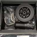 Realcook Charcoal Grills with Offest Smokers: Spacious Barrel Charcoal BBQ Grill | Barbecue Smoker Grill Combo for Outdoor Backyard Patio Camping Picnic and Party