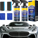 2 Pack Quick Effect Coating Agent for Car - 2026 Upgrade Car Coating Spray, Scratch Repair, Oil Film Removal,Helps Refresh Exterior Gloss & Reduce Surface Buildup (Blue) (Blue)